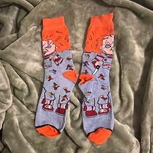 *NEW WITHOUT TAGS* Animated • Chucky • Good Guys Socks